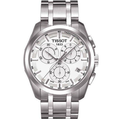 ## NEW ARRIVAL !! ##  Tissot Mens Couturier Chronograph Watch with Original Box