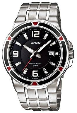 ## NEW ARRIVAL ##  BRAND NEW - CASIO Mens Silver Stainless-Steel Quartz Watch