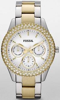 ##  BRAND NEW ##  FOSSIL Women's Silver Stainless Steel Watch - Stunning