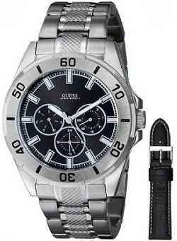 ## BRAND NEW ##  GUESS Men's Bold Stainless Steel Sports Watch - Robust !!