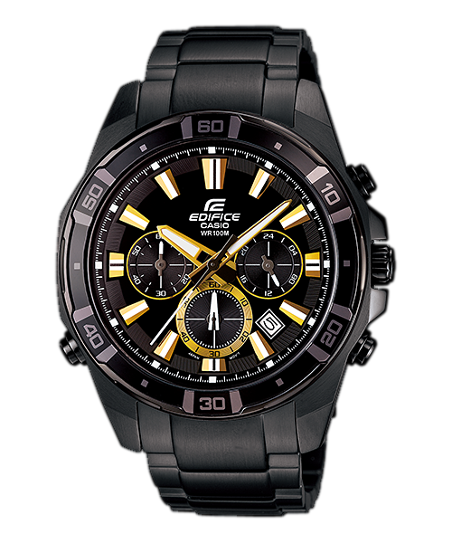 ## Late Entry ## Casio Edifice Men's Silver Chronograph Quartz Watch - Liquidation Stock