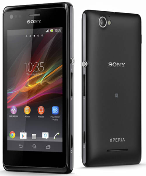 Black Sony Xperia M - Dual Core, Android, Wi-Fi, Bluetooth - Unlocked