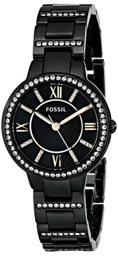 ## NEW ARRIVAL ##  BRAND NEW - FOSSIL Women's Black Stainless Steel Watch - Stunning