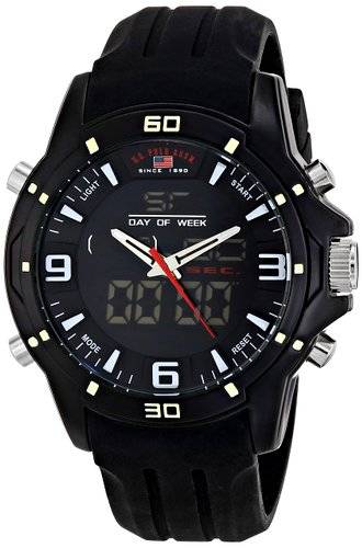 US Polo Assn.Men's Sports Digital Multi-Function Watch - Great Christmas Gift !!