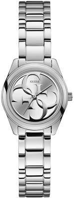 Guess Ladies Silver-Tone Stainless Steel Watch
