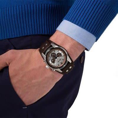 FOSSIL Coachman Chronograph Cuff Leather Men's Watch - LOCAL STOCK - BRAND NEW