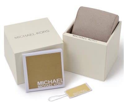 Michael Kors Ladies Silver Darci Stainless Steel Watch - Brand New !!