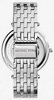 Michael Kors Ladies Silver Darci Stainless Steel Watch - Brand New !!