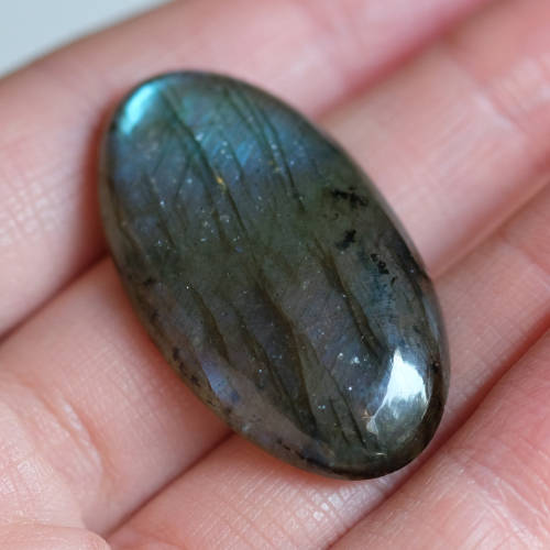 42.8ct Large Labradorite Cabochon - DISCOUNTED.
