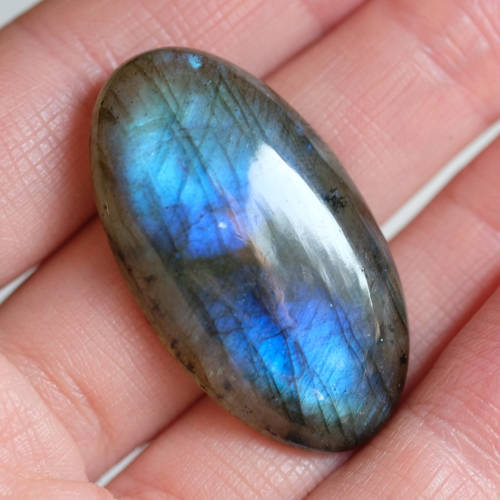 42.8ct Large Labradorite Cabochon - DISCOUNTED.