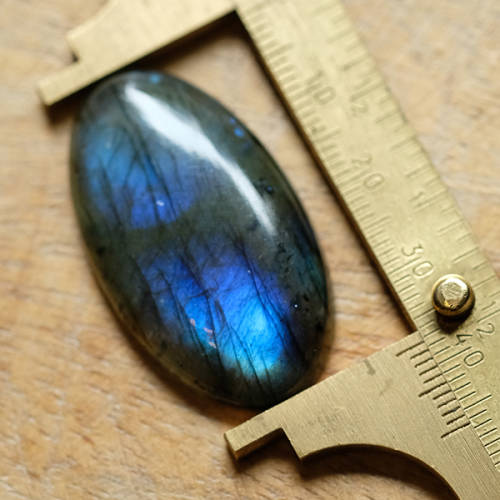 42.8ct Large Labradorite Cabochon - DISCOUNTED.