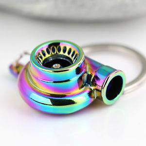 Neo-Chrome Turbo Keyring - Metal *FREE POSTAGE