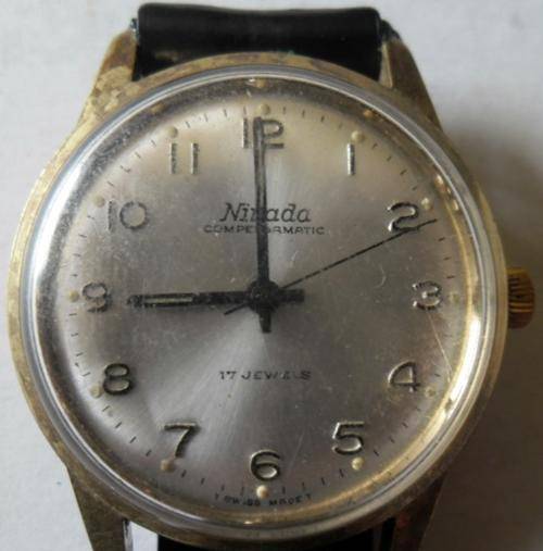 ## Nivada Compensamatic 17 Jewels (working condition, needs new strap) ##