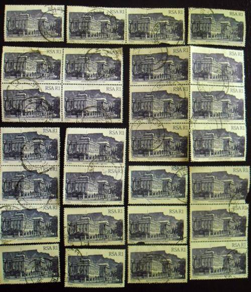 ## Collection of RSA stamps B6 ##