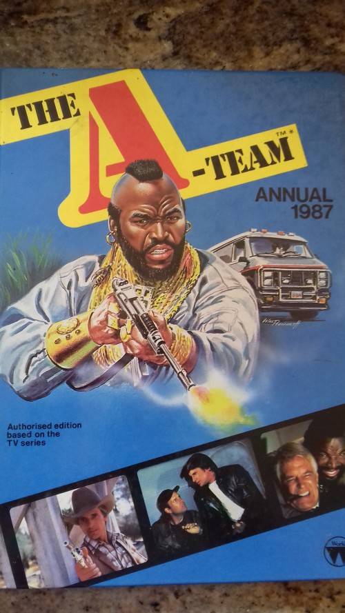 The A-Team Annual 1987 Authorised edition based on the TV series