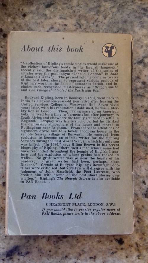 Humorous Tales by Rudyard Kipling (paperback)