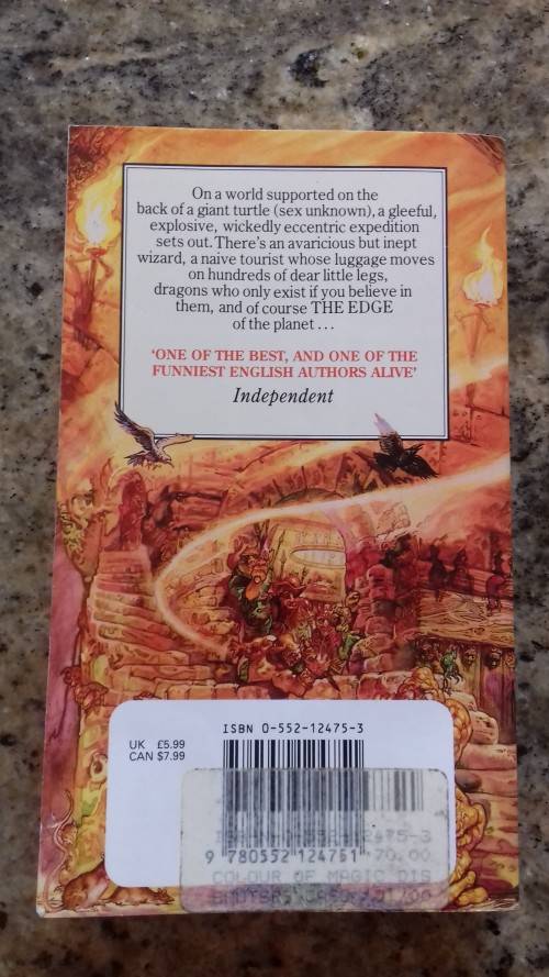 The Colour of Magic by Terry Pratchett