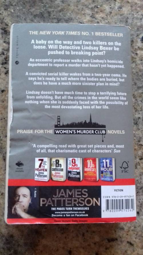 12 of Never by James Patterson (Paperback)