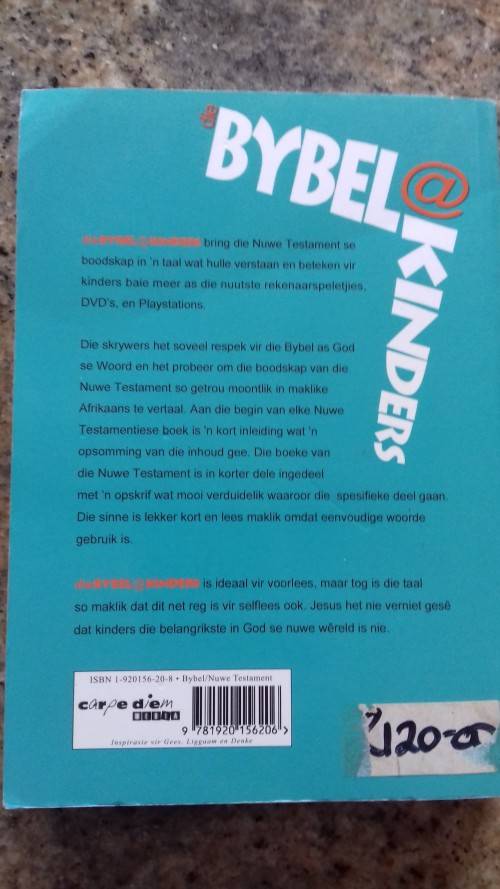 Die Bybel @ Kinders Die Nuwe Testament in n Taal wat Kinders verstaan deur Hennie Stander(Sagteband)