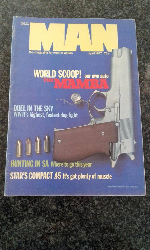 SA MAN the magazine for men of action April 1977