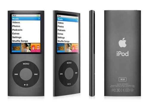 *** APPLE iPOD NANO *** 8 GB ** 4TH GENERATION *** BLACK *** BOXED *** MINT CONDITION ***