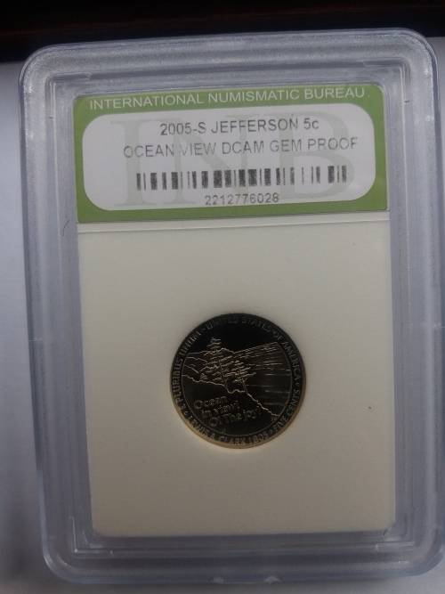 INB GRADED USA 1964 PRESIDENT JEFFERSON 5c 3 Available.