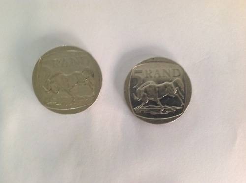 2000 MADIBA SMILEY About Uncirculated R5 Coins. Really Nice Coins. Bid per Coin.