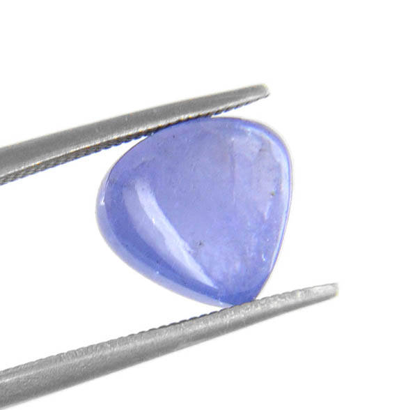 # CERTIFIED #  4.90ct Cabochon Pear Tanzanite.