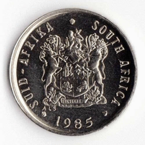 RSA 1987 10c Nickle Coin. Circulated. (No Reserve)