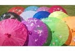 Parasols Wedding Umbrellas - Small - plain or patterned - various colours