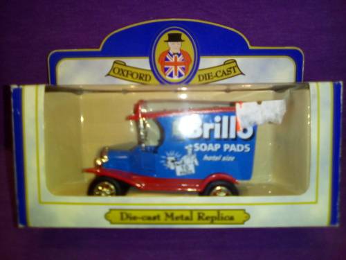 Old Oxford Die-Cast , Old Brillo Van . Limited Edition # 314 of 1500 .