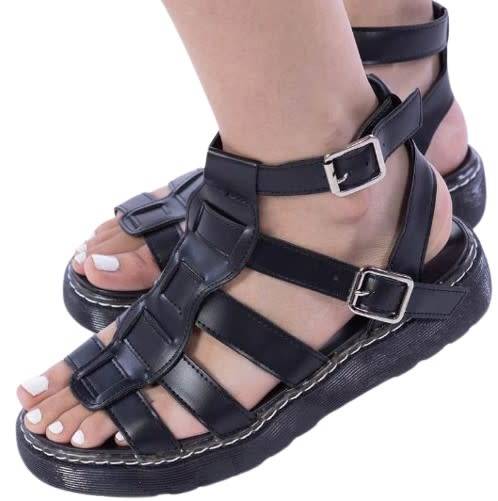 Ladies Sandal Black or White
