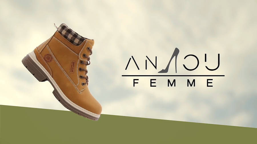 ANJOUFEMME Womens Hiking Snow Winter Boots