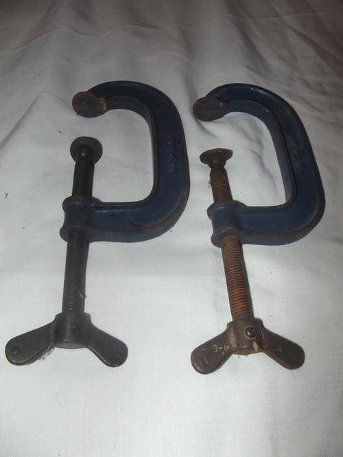 2 x Record G Clamps - No Reserve