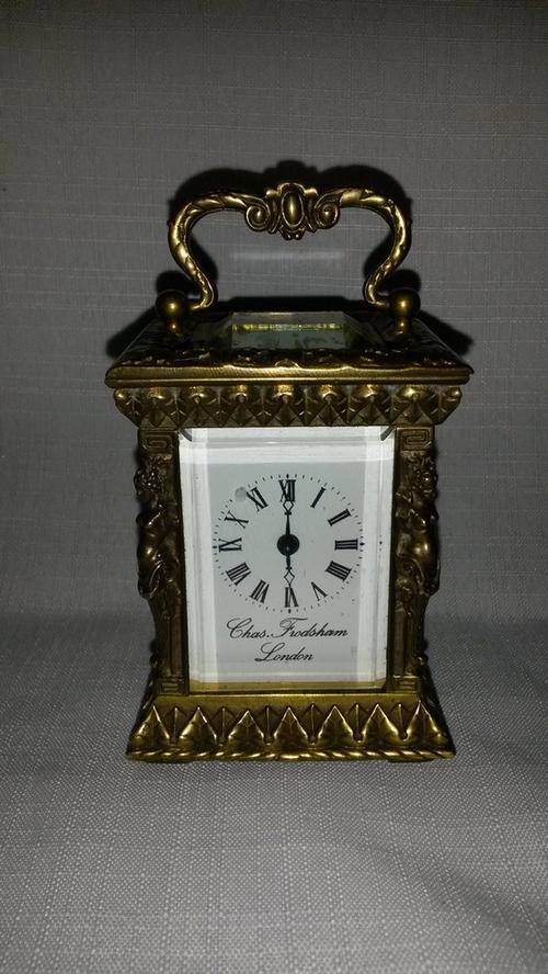 AMAZING!!! Antique Miniature Carriage Clock