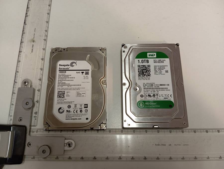 2x 1TB Hard Drives