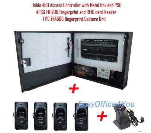ZKTeco INBIO-460 IP BASED ACCESS CONTROL PANEL with ACCESSORIES