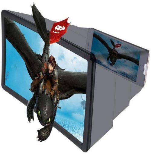 Magic Box 8`` 3D Screen Magnifier for Smartphone