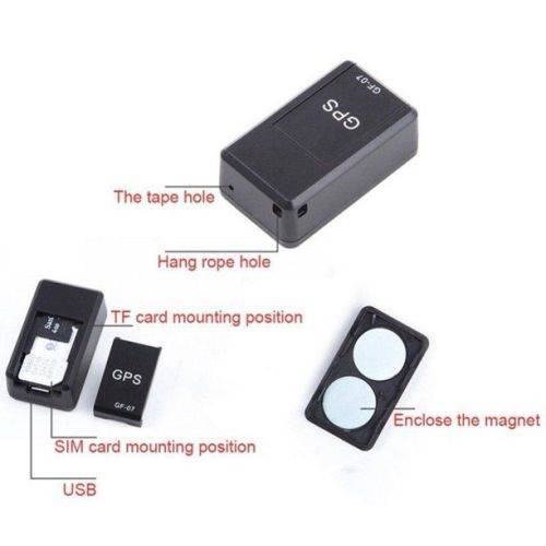 Mini Magnetic GPS Locator Anti Lost Device Voice Control Recordable - GF07