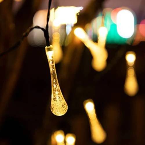 Teardrop Solar Fairy Lights
