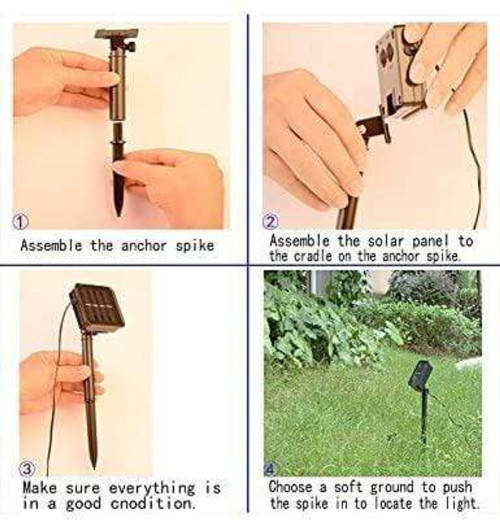 Teardrop Solar Fairy Lights