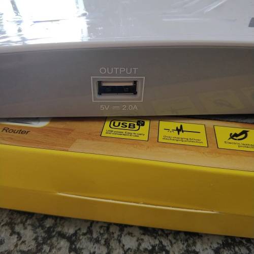 Mini UPS 12000mah Power Supply For Internet Backup, CCTV, Modem And LED`s
