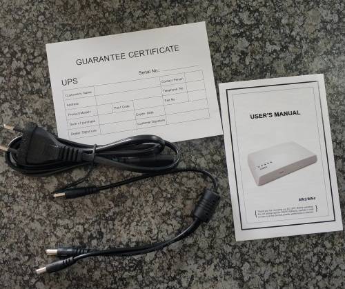 Mini UPS 12000mah Power Supply For Internet Backup, CCTV, Modem And LED`s