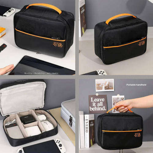Portable Cable & Tech Organizer Bag