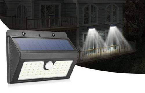 Waterproof Solar Motion Sensor LED Wall Light MX-9011