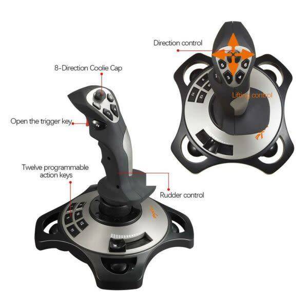 PXN-2113 USB Flight Stick PC Joystick Controller