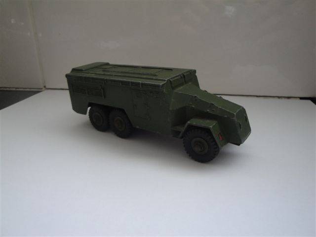 Dinky Armoured Command Car No 677 made in England by Meccano