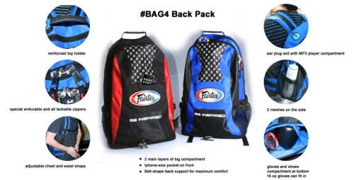 Fairtex Backpack Red/Black