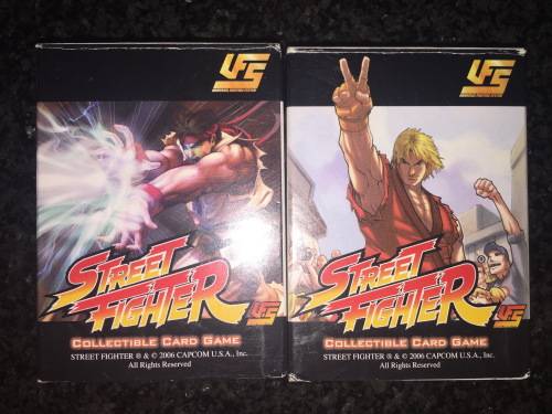 Street Fighter Card Game 2 Decks