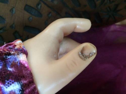 Gorgeous Tall Vintage Doll with Wig and Party Dress - 87 cm tall with code  AE 3651